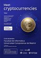 Meet cryptocurrencies - Gráficos - Cartel de la Facultad de Informática UCM.jpg